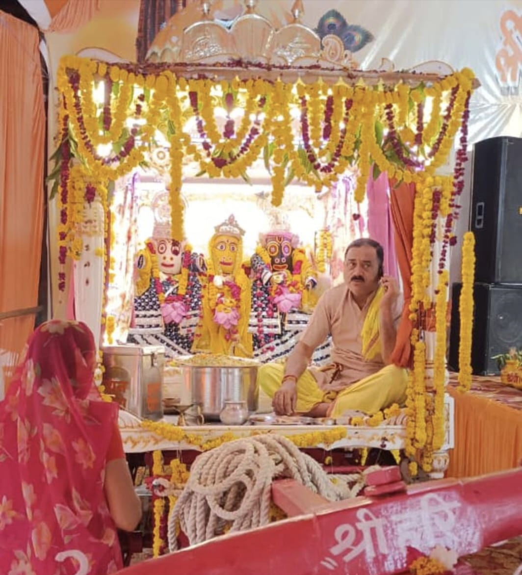 छतरपुर में निकली महाप्रभु जगन्नाथ स्वामी की भव्य रथयात्रा, 'जय जगन्नाथ' के जयकारों से गूंजा शहर